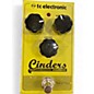 Used TC Electronic Cinders Overdrive Effect Pedal