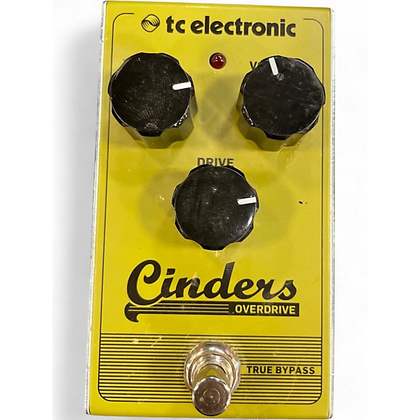 Used TC Electronic Cinders Overdrive Effect Pedal