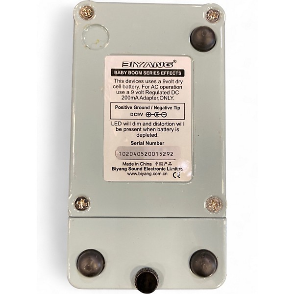 Used Biyang FUZZ STAR Effect Pedal