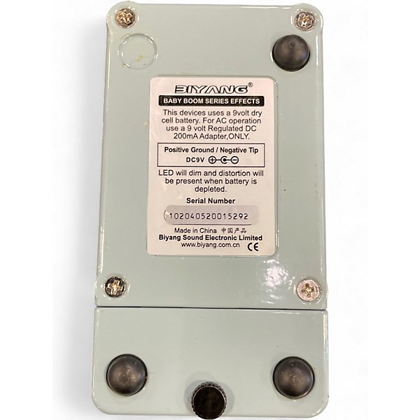 Used Biyang FUZZ STAR Effect Pedal