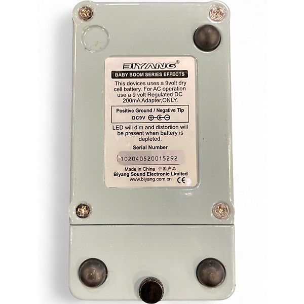 Used Biyang FUZZ STAR Effect Pedal