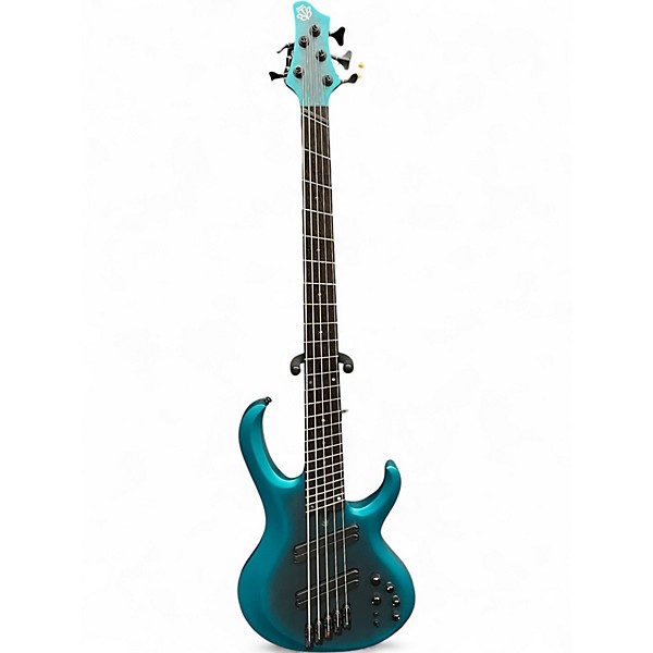 Used Ibanez BTB605MS midnitght arctic ocean matte Electric Bass Guitar