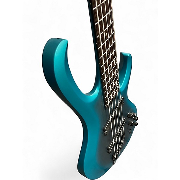 Used Ibanez BTB605MS midnitght arctic ocean matte Electric Bass Guitar