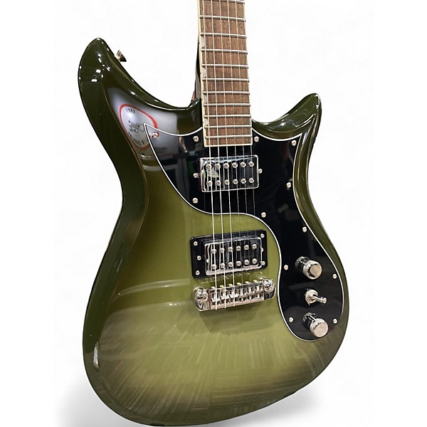 Used Gretsch Guitars ELECTROMATIC CVT DOUBLECUT WYCHWOOD GREEN Solid Body Electric Guitar