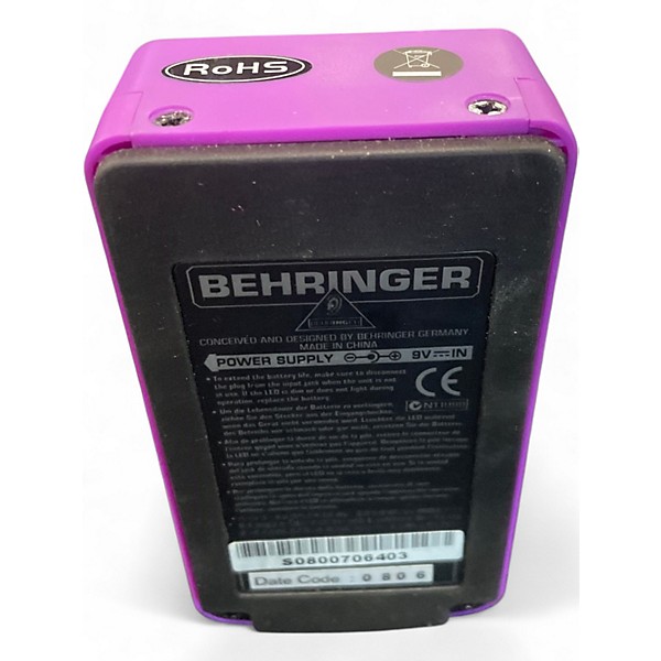 Used Behringer BOD100 Effect Pedal