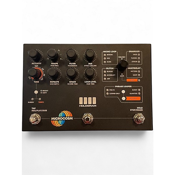 Used Hologram Electronics Microcosm 2022 Special Addition Effect Processor