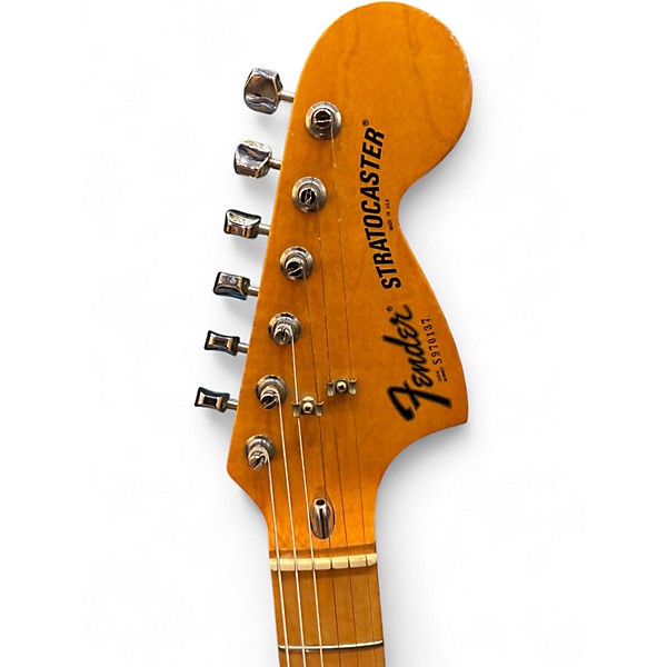 Vintage 1981 Fender Stratocaster International Color Series Hardtail Sahara Taupe Solid Body Electric Guitar