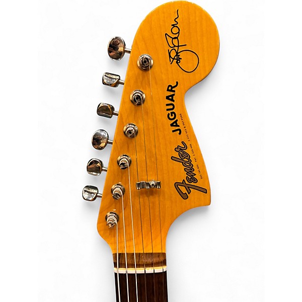 Used 2023 Fender Johnny Marr Signature Jaguar Metallic KO Solid Body Electric Guitar