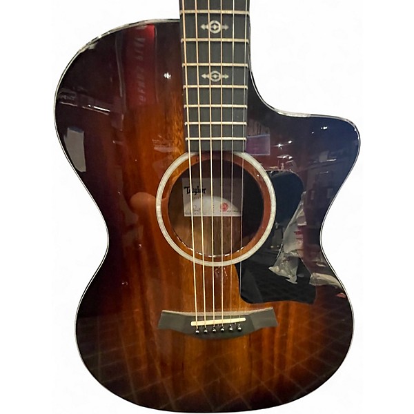 Used Taylor 224CEKDLX KOA Acoustic Electric Guitar