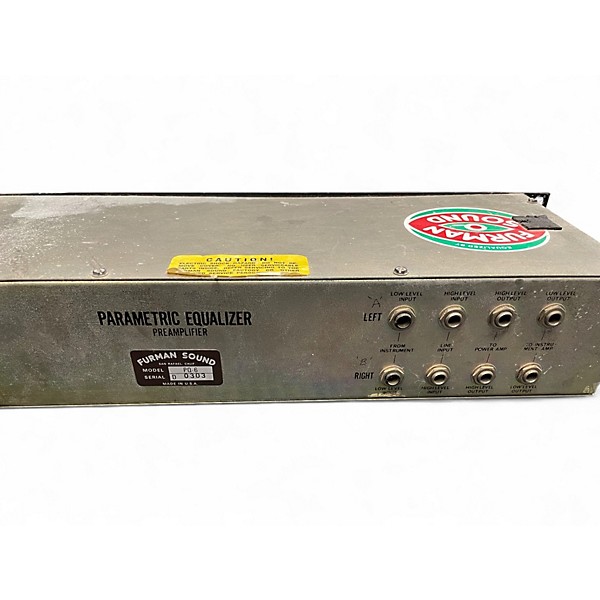Used Furman pq6 Equalizer