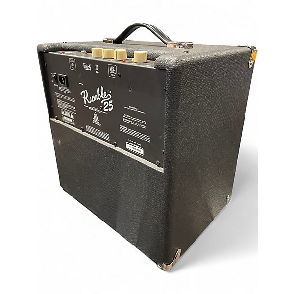 Used Fender Rumble 25 25W 1x8 Bass Combo Amp