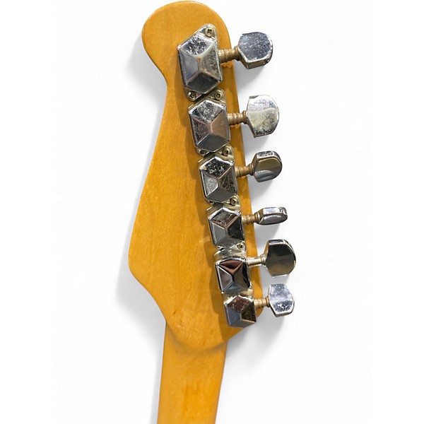 Used Lotus DOUBLE CUTAWAY Blue Solid Body Electric Guitar