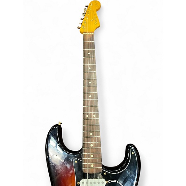 Used Fender SRV Signature Stratocaster 3 Color Sunburst Solid Body Electric Guitar