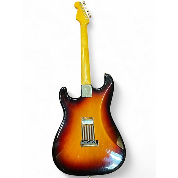 Used Fender SRV Signature Stratocaster 3 Color Sunburst Solid Body Electric Guitar
