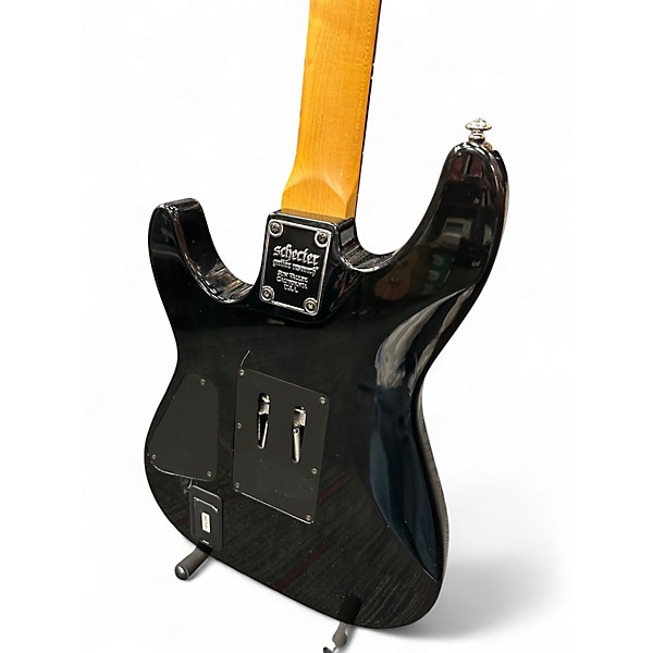 Used Schecter Guitar Research DEMON-6FR Trans Gray Solid Body Electric Guitar