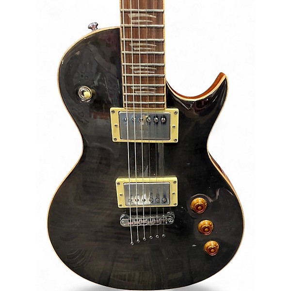 Used Mitchell MS450 Black Solid Body Electric Guitar
