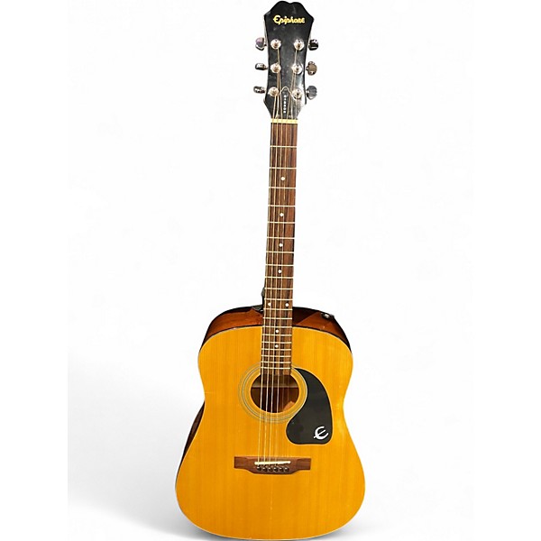 Used Epiphone PR100 Natural Acoustic Guitar