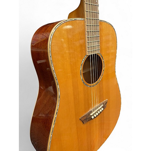 Used Washburn WD15S Natural Acoustic Guitar