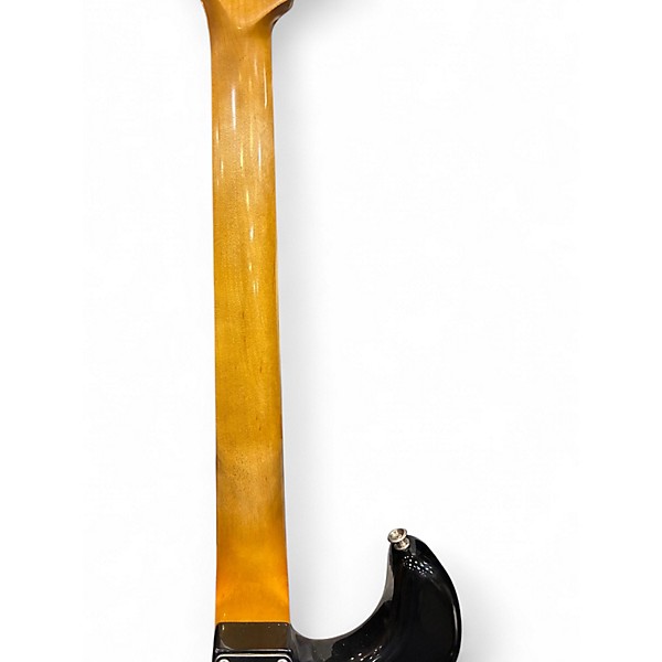 Used 2025 Fender Stratocaster Vintera II Road Worn Road Worn Black Solid Body Electric Guitar