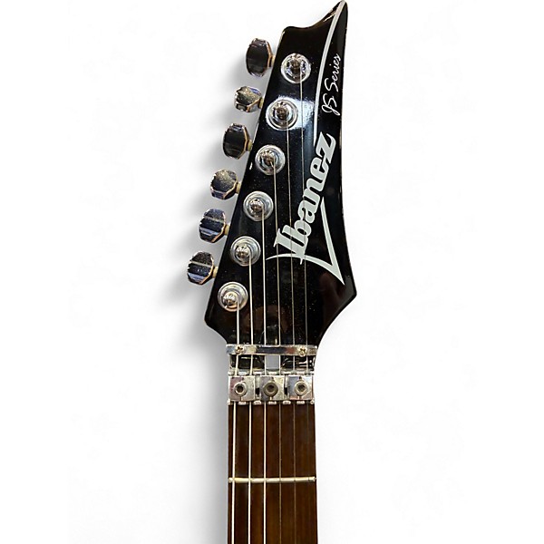 Used 2003 Ibanez JS100 Trans Red Solid Body Electric Guitar