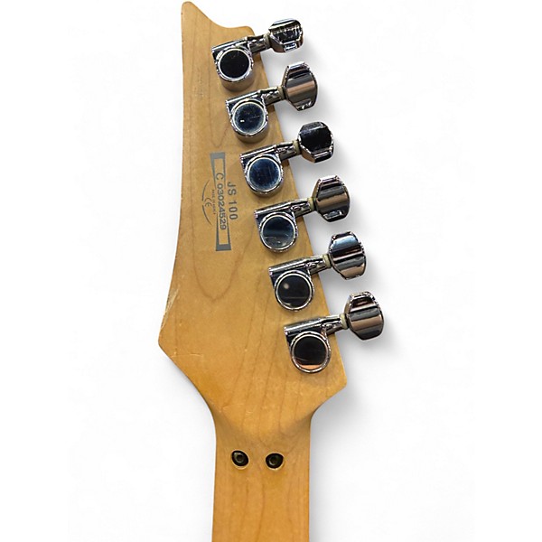 Used 2003 Ibanez JS100 Trans Red Solid Body Electric Guitar