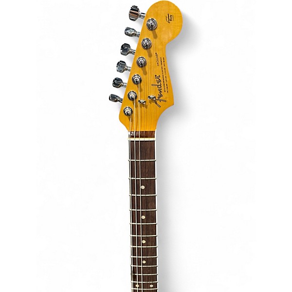Used Fender Kurt Cobain Signature Jaguar NOS 2 Tone Sunburst Solid Body Electric Guitar