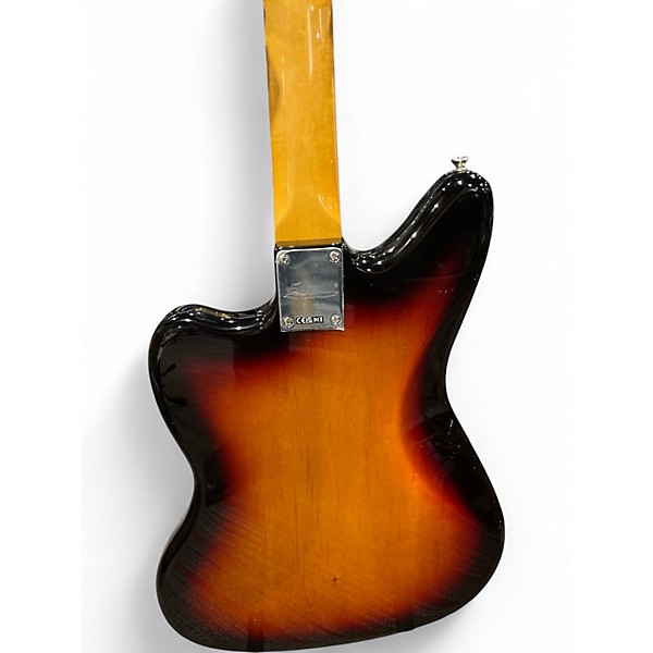 Used Fender Kurt Cobain Signature Jaguar NOS 2 Tone Sunburst Solid Body Electric Guitar