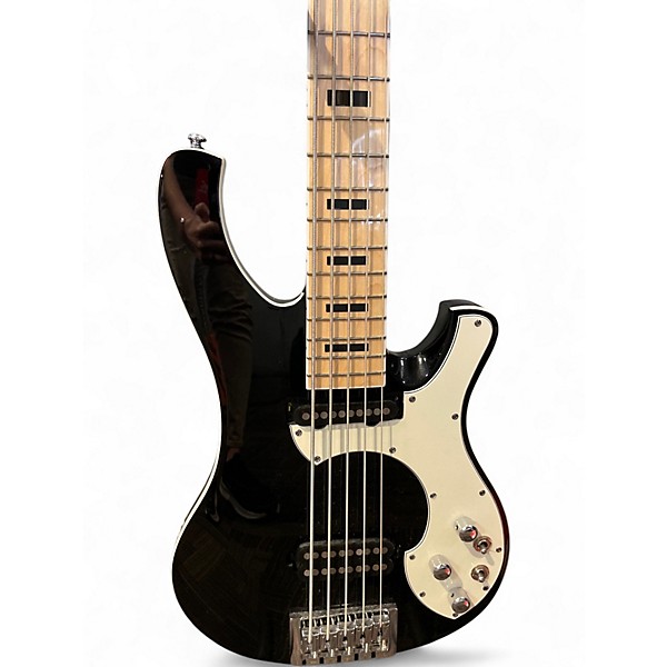 Used Schecter Guitar Research Stargazer 5 Black Electric Bass Guitar