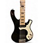 Used Schecter Guitar Research Stargazer 5 Black Electric Bass Guitar