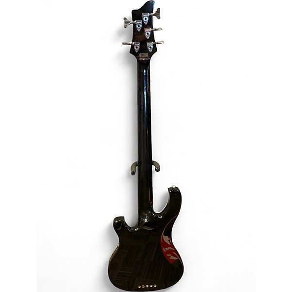 Used Schecter Guitar Research Stargazer 5 Black Electric Bass Guitar