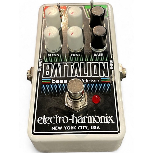 Used Electro-Harmonix BATTALION BASS PREDIVE Effect Pedal