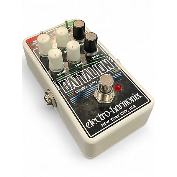 Used Electro-Harmonix BATTALION BASS PREDIVE Effect Pedal
