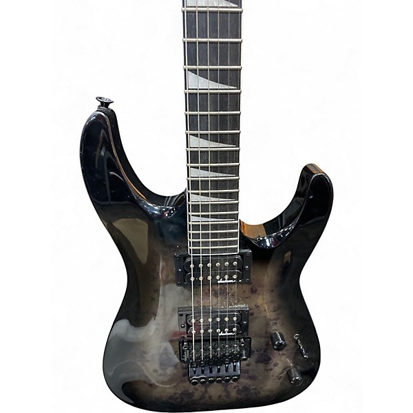 Used Jackson JS32 Dinky Trans Black Solid Body Electric Guitar