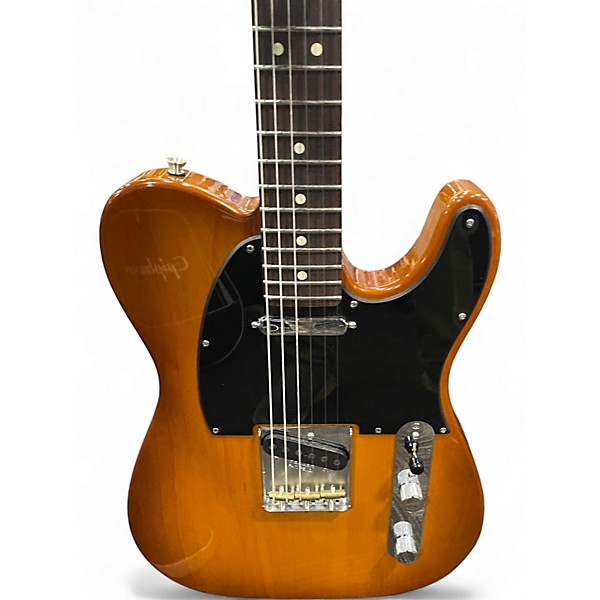 Used Fender American Performer Telecaster Honey Burst Solid Body Electric Guitar