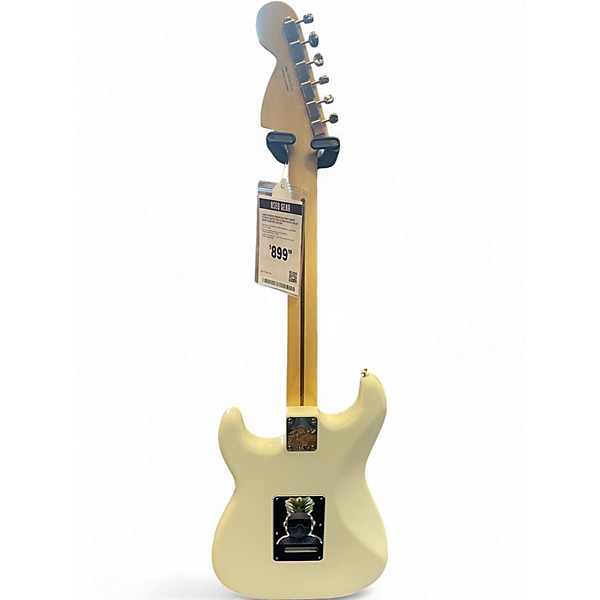 Used Fender American Performer Stratocaster SSS Alpine White Solid Body Electric Guitar