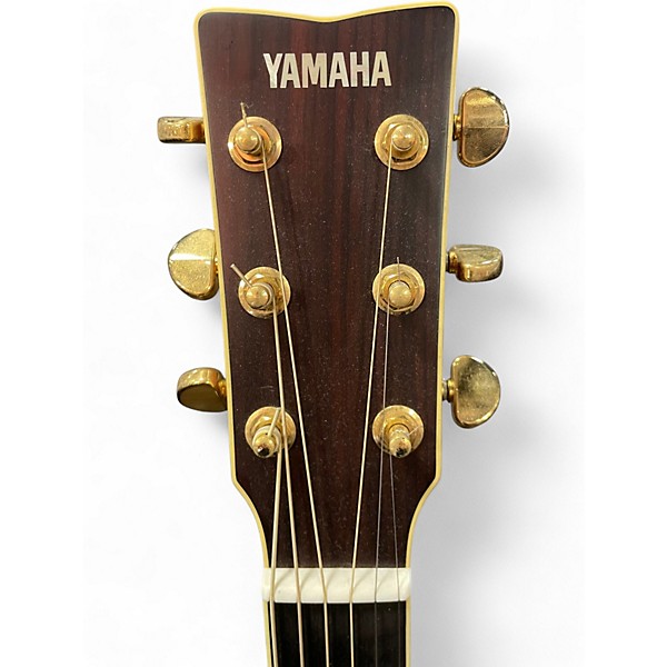 Used Yamaha LSTA Natural Acoustic Electric Guitar