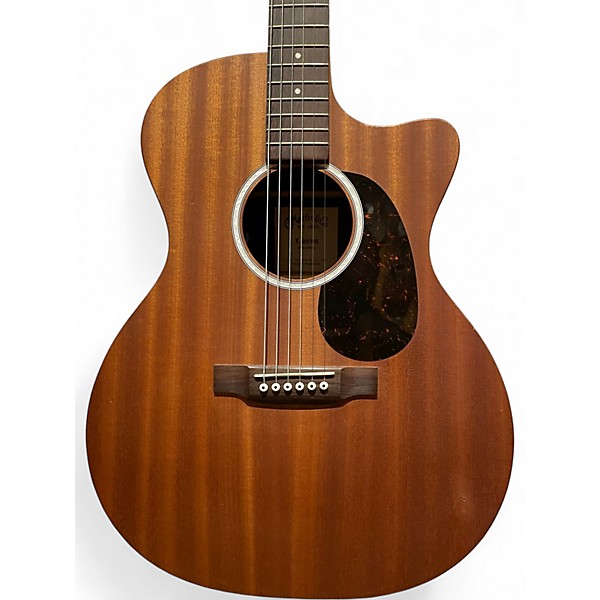 Used Martin GPC-X2E Macassar Ebony Natural Acoustic Electric Guitar