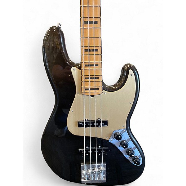 Used Fender American Ultra Jazz Bass Texas Tea Electric Bass Guitar
