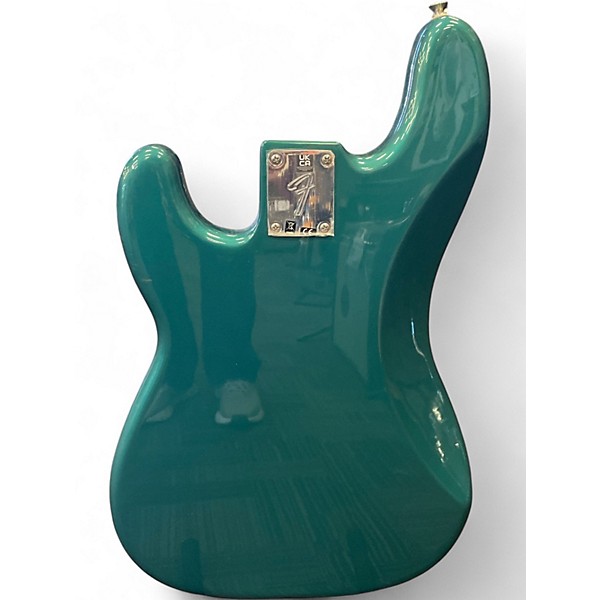 Used Fender Player Precision Bass Ocean Turquoise Electric Bass Guitar