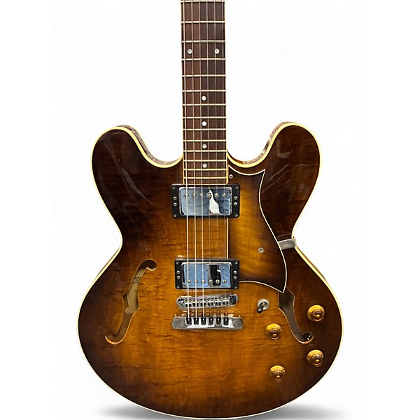 Used The Heritage H535 Tobacco Sunburst Hollow Body Electric Guitar