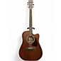 Used Ibanez AW54CE Open Pore Natural Acoustic Electric Guitar thumbnail