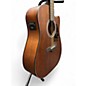 Used Ibanez AW54CE Open Pore Natural Acoustic Electric Guitar