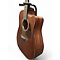 Used Ibanez AW54CE Open Pore Natural Acoustic Electric Guitar