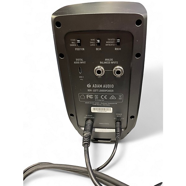 Used ADAM Audio DV3 Pair Powered Monitor
