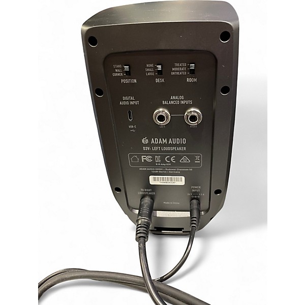 Used ADAM Audio DV3 Pair Powered Monitor