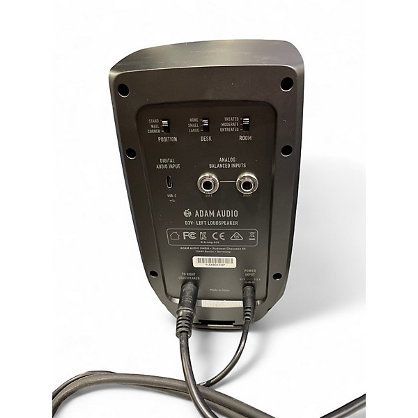 Used ADAM Audio DV3 Pair Powered Monitor