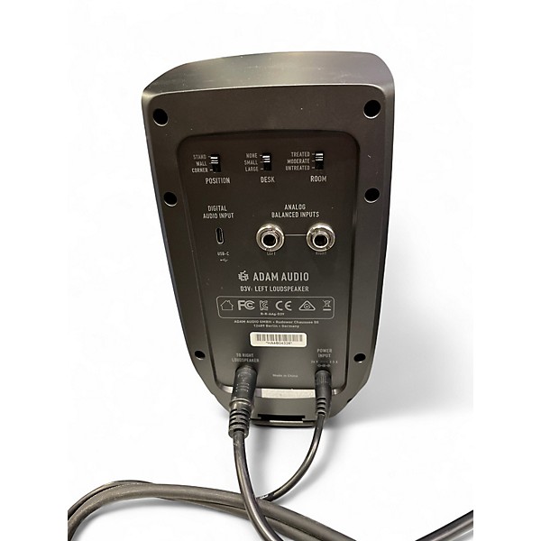 Used ADAM Audio DV3 Pair Powered Monitor