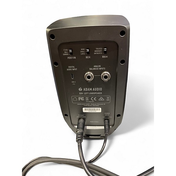 Used ADAM Audio DV3 Pair Powered Monitor