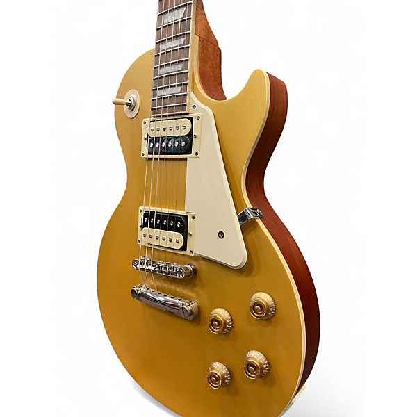 Used Epiphone Les Paul Traditional Pro IV Gold Solid Body Electric Guitar