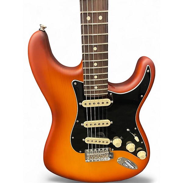 Used Fender American Performer Stratocaster SSS Honey Burst Solid Body Electric Guitar